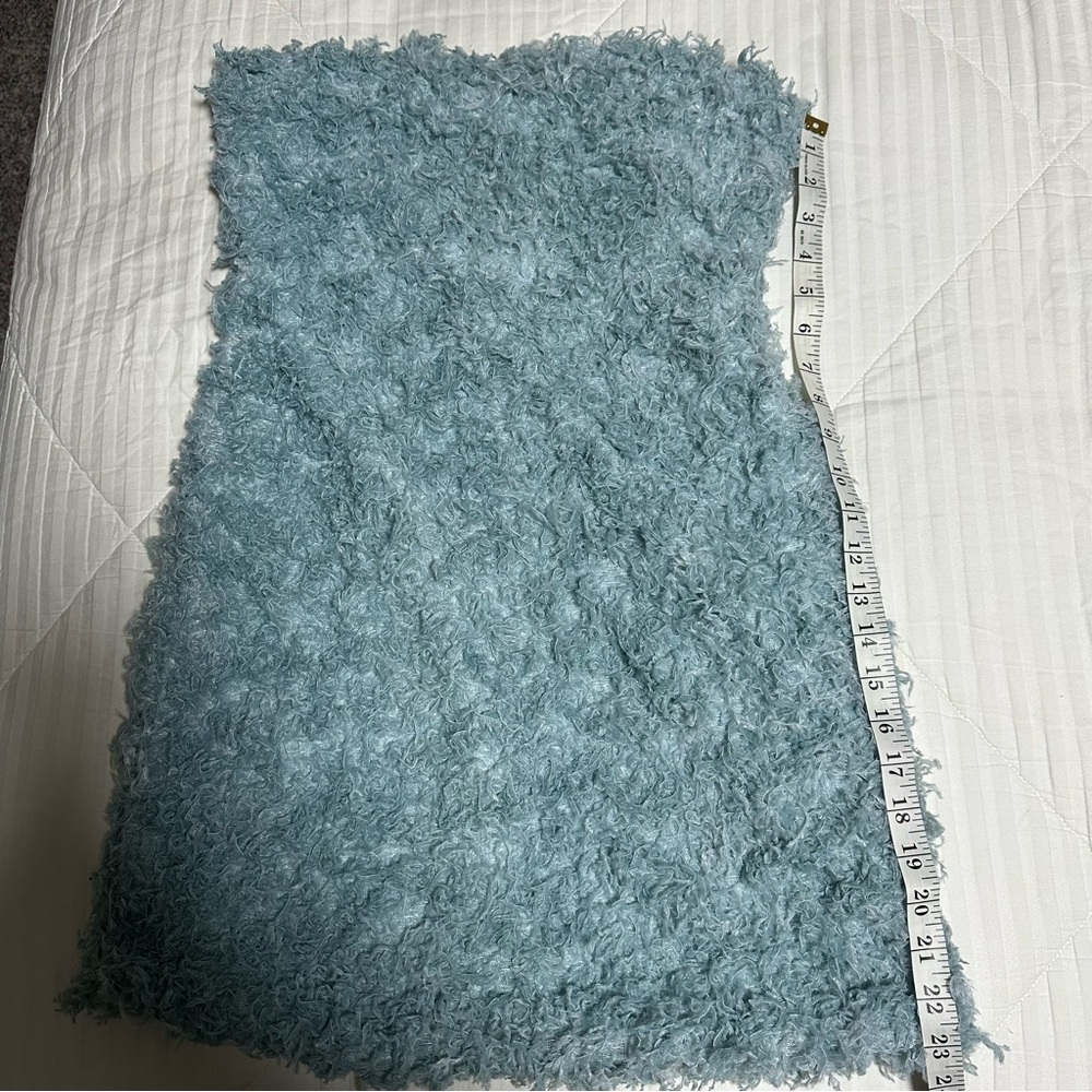 **NWT** Extro & Vert Faux Feather Mini Dress - Picture 14 of 15